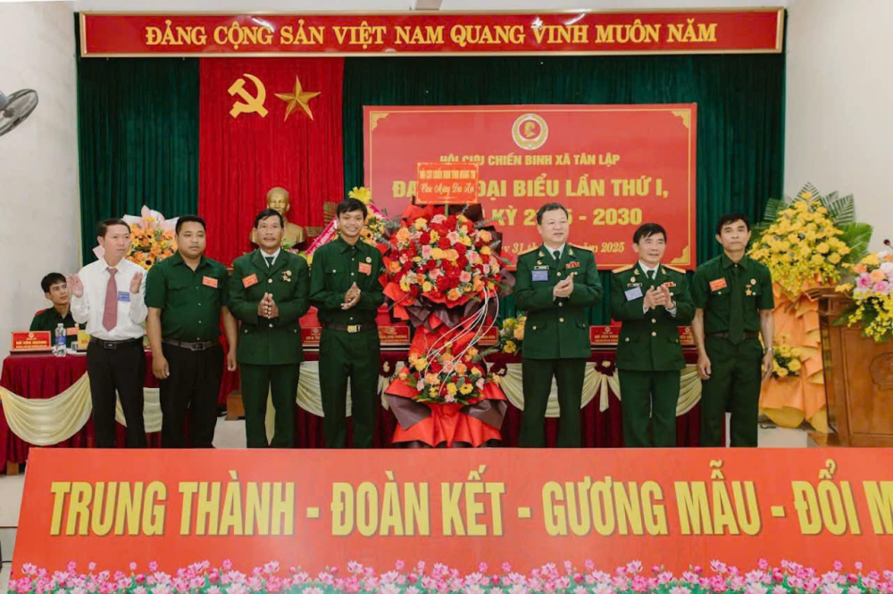 Đại hội Đại biểu Hội Cựu chiến binh xã Tân Lập lần thứ I